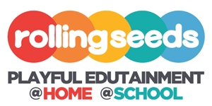 Rolling seeds logo home and school